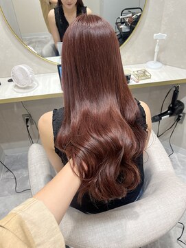 クラッチムク 博多口(CLUTCH muk.) ブリーチなし ワインレッド