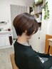 【艶&潤いコース♪】カット+髪質改善カラー+艶トリートメント ￥13500