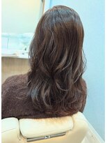 ヘアアトリエ ナイン(hair atelier nine)&nbsp;メルティーカラー/似合わせカット/ウェーブミディアム/福島市