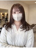 【FABRO:担当藤岡勇気】顔まわりレイヤースタイル