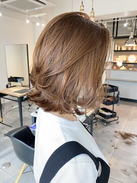 美容室 ツリー(Tree) ノンブローでおさまる大人スタイル『Tree hairsalon 』本厚木