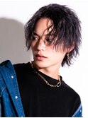 ヌーディウェーブ×ダークパープルアッシュ