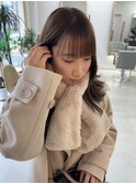 ブリーチなしベージュ/近鉄奈良/学割/透明感カラー/髪質改善