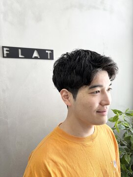 フラット(FLAT) ショート フェード
