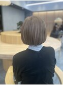 ハイライト×ハイトーンでオシャレな白髪ぼかし　　村田