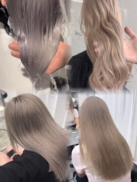 メゾン(Maison) 三宮/ダブルカラー/ハイトーン/ブリーチ/カラー/インナーカラー