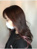 ポイントインナーカラー