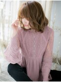 mod's姪浜/大人かわいいニュアンスパーマエアリーミディアムi