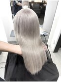 ムラ修正ブリーチ×ホワイトカラー