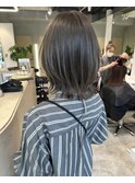 レイヤーボブ　ボブ　レイヤーカット ミディアムボブ　レイヤー