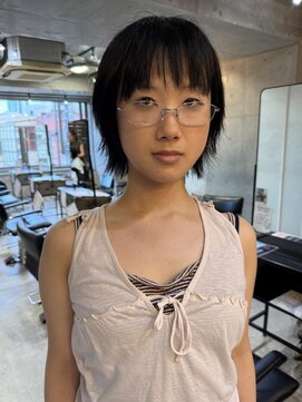 ナループロア ルームー(Nalu pu loa ROOMOO) レイヤーカット/平成レイヤーカット/ボブレイヤーカット