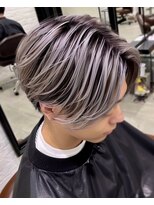 バース 梅田中崎町店(BIRTH)&nbsp;メンズハイライトバレイヤージュメッシュ