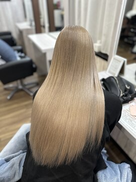 ネクサス 心斎橋(Nexus) 心斎橋/くびれヘア/シールエクステ/デザインカラー/ハイトーン