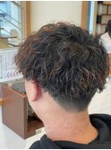 横須賀中央波巻きパーマツイストパーマメンズパーマフェード