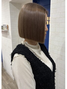 シェミール(CHEMIR) ミルクティーベージュ/ボブ【ケアブリーチ/髪質改善】