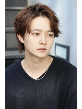 クーエフー(coo et fuu) かきあげセンターパートナチュラルパーマスパイラルパーマ