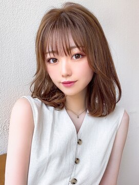 アフロート エル 錦糸町(AFLOAT L) 【20代30代】クラゲヘアーレイヤーボブ/黒髪/暗髪/小顔レイヤー