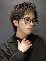 アウル 心斎橋(owl) スパイキーショート×ツイストスパイラルパーマ×大人men's