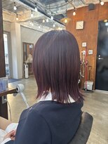 ヘアメイク デザート(HAIR MAKE DESART)&nbsp;木村法子【ピンクパープル×発色良くするハイライト】
