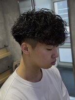 レイズ 名古屋駅(RAYS)&nbsp;海外風パーマスペインカール刈り上げショート h