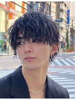 アストラ(ASTRA)&nbsp;MEN’S HAIR/波巻きツイストスパイラル/リバースセンターパート