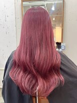 アジールヘア 北千住駅西口店(agir hair)&nbsp;ピンク暖色カラー　北千住
