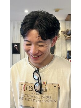 オルガ ヘアアンドメイク(Oluga hair&make)の写真/【カラークーポン￥5940】当日予約OK!メンズリピーター多数◎プロによる似合わせカットでヘアセットが楽に♪