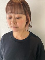 レコルト(RECOLTE) ピンクブラウンショートボブ