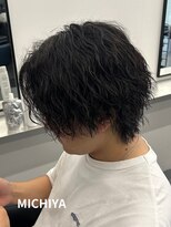アンドメゾンオム(&Maison. homme)&nbsp;【縦落ち】ツイストスパイラルパーマ