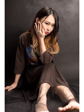 オーバーキャプテンネイキッド(OVER CAPTAIN NAKED) バングレスモード★グラデカラー