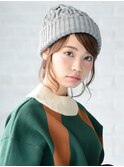 ニット帽アレンジ【EARTH新松戸店】