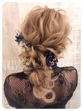 ヘアセットサロン イリス(IRIS) IRIS☆エアリー編みおろし☆