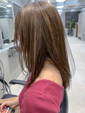 テトヘアー(teto hair) lon (グレージュ、ミルクティベージュ 、ロングヘア)