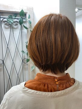 美容室 パルス 静岡鷹匠店(PALS) オレンジベージュ