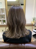 ファシオ ヘア デザイン(faccio hair design) ミルクティーグレージュ
