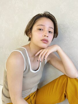 クオン 今泉(quon) 【DAISUKE】かきあげショートパーマ　-天神 今泉 薬院-