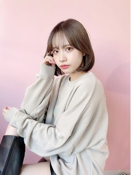 アンニュ(annuy) #ナチュラルタンバルモリボブ