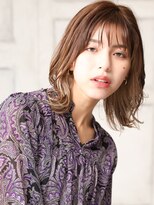 クラッチ 天王寺(CLUTCH)&nbsp;大人可愛い小顔外ハネボブレイヤーカットペールベージュA7