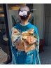 訪問着お着付×ヘアセット