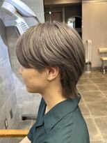 キャラ シャローネ 池袋(Chara Chalone)&nbsp;メンズマッシュウルフ/グレージュ/韓国風【池袋/本松】