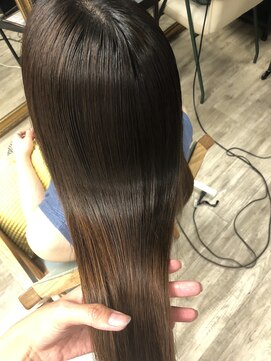 アンフィサンクミル 銀座(AnFye cinq mille) 【髪質改善】ジュエリーシステム×【縮毛矯正】【髪質改善】