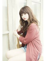 ニコ(NiCO)&nbsp;【NiCO 八戸】ゆるふわロング ベージュカラー くせ毛風 カール♪