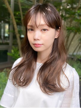 シュク 高円寺(SYUK) SYUK kazu 【高円寺 顔まわりカット 髪質改善 ハイライト 】