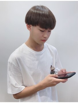 モリオフロムロンドン 松戸店(Morio from London) 【松戸 岩口】ナチュラルブラウンカラーマッシュショート