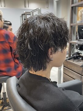 アビールブレ 新潟万代(ABEY LEVRAI) 新潟メンズパーマ　新潟波巻き　新潟波巻きパーマ