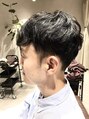 ハツメイ 川崎西口店(HATSUMEI)&nbsp;クセ毛を活かしてパーマ風の仕上がりに。巻きの種類や髪質を計算