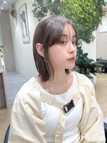 メゾンドイギー(MAISON de IGGY)&nbsp;グレージュカラー×ワイドバング