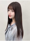 ボブヘア/レイヤーカット/ウェットヘア/オリーブベージュ/表参道