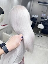 セレーネヘアーレイズ 梅田店(Selene hair Raise)&nbsp;ホワイト×ハイトーン×髪質改善
