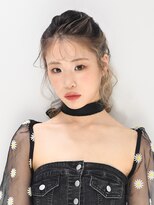 アース モード 新小岩店(EARTH/M)&nbsp;ボブ×ハーフアップアレンジ